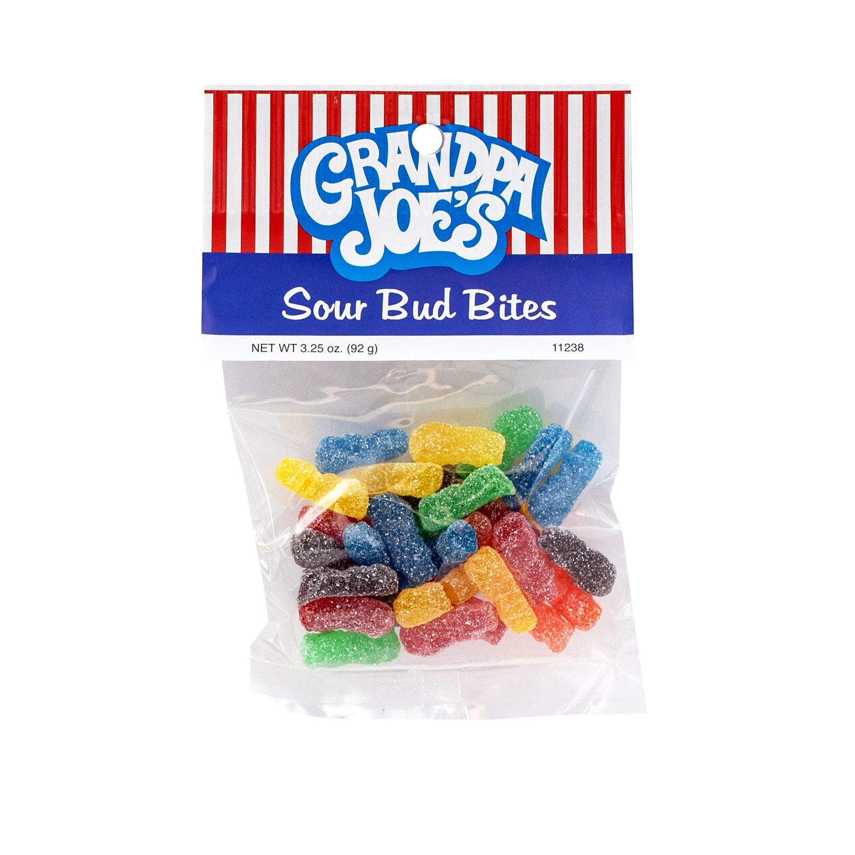 Grandpa Joe's Peg Bag, Sour Bud Bites, 3.25oz, 12ct