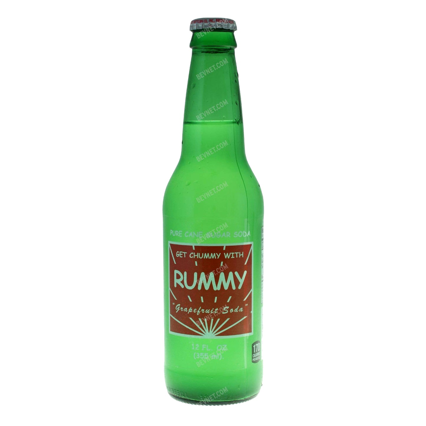 Rummy Soda, 12oz Glass Bottle 12ct