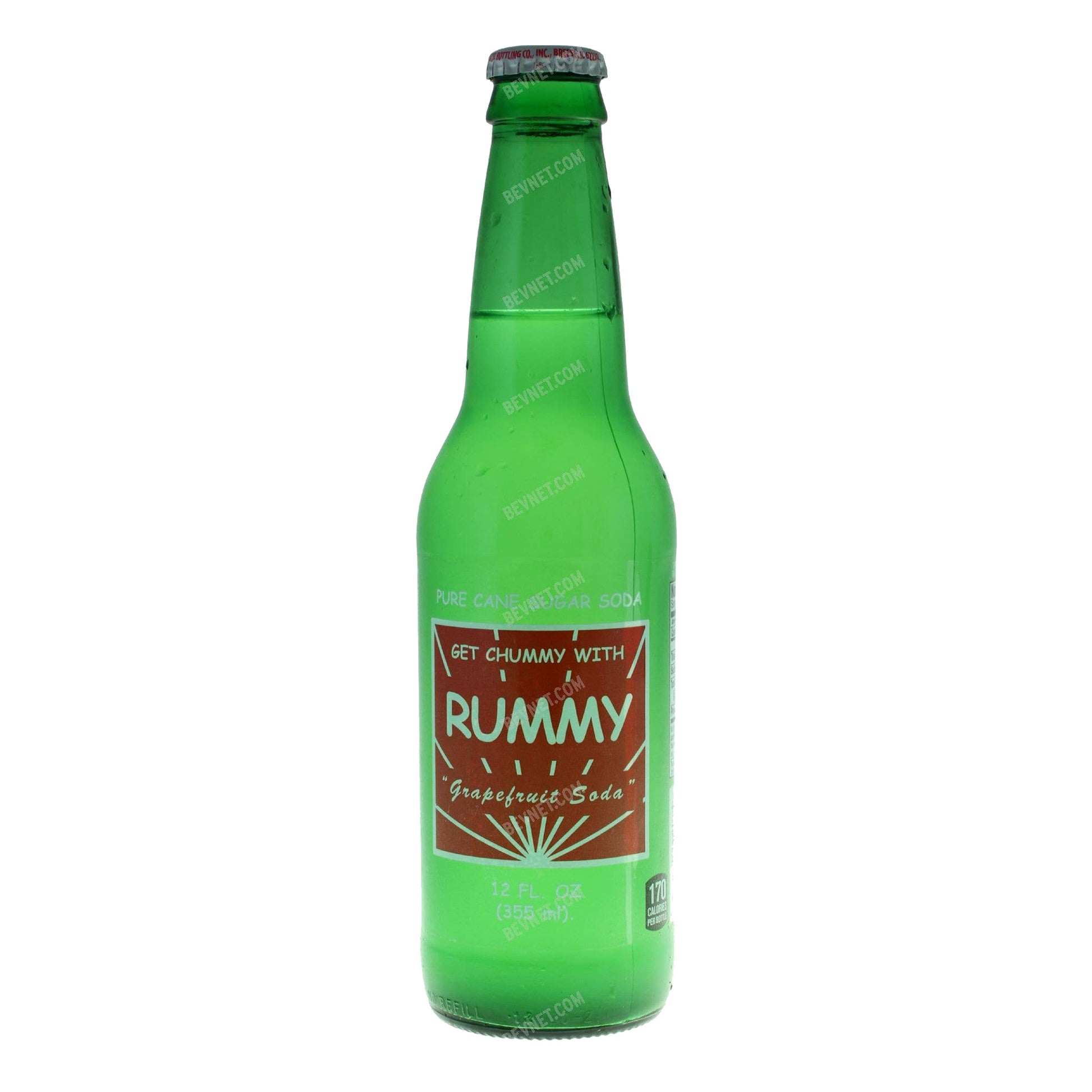 Rummy Soda, 12oz Glass Bottle 12ct