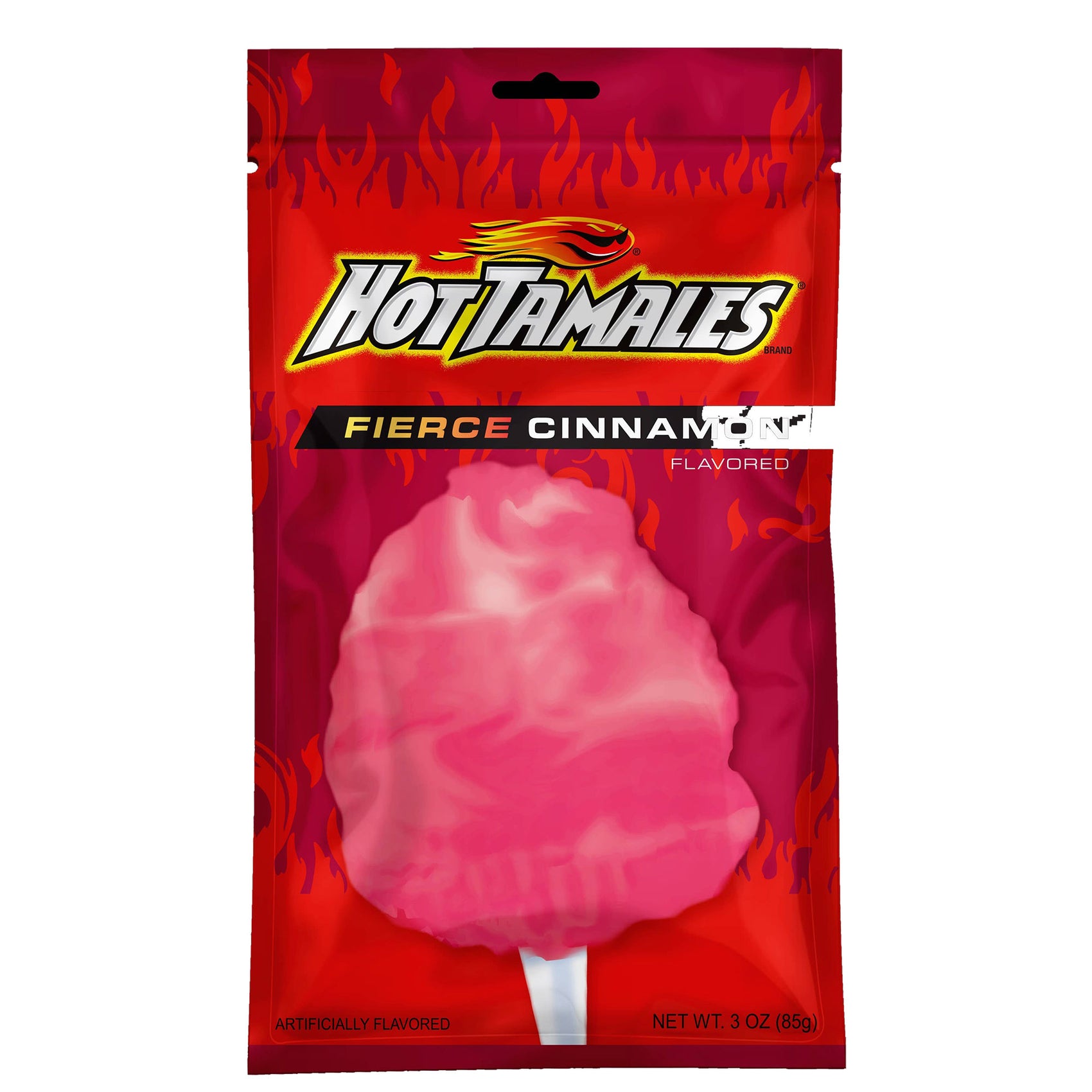 Hot Tamales Cotton Candy, 3oz Bags, 12ct