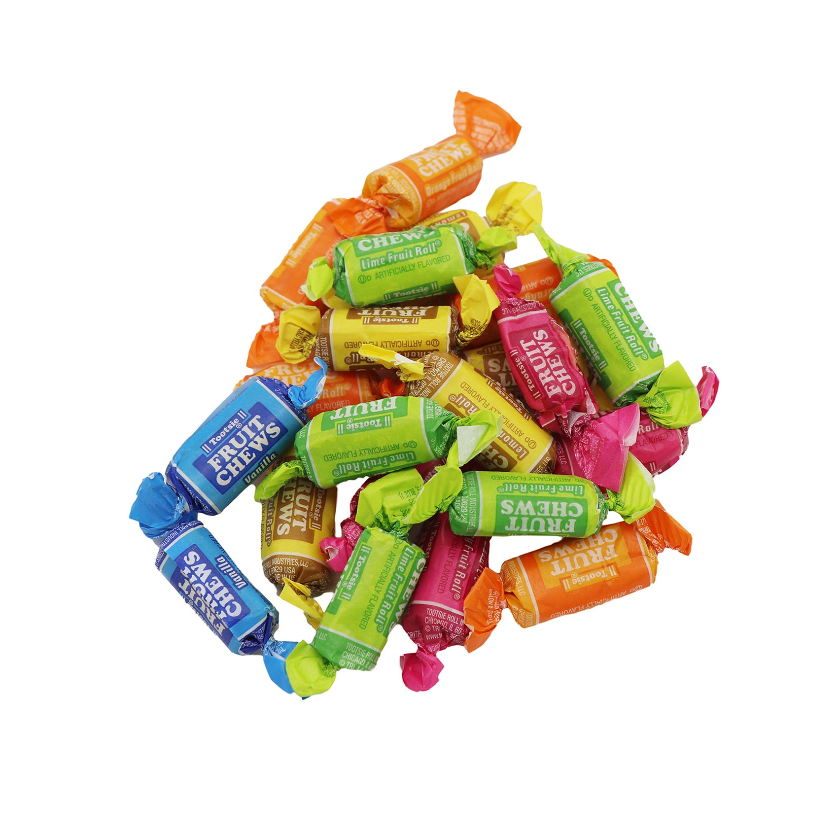 Tootsie Roll Assorted Fruit Bulk, 5lb Bag