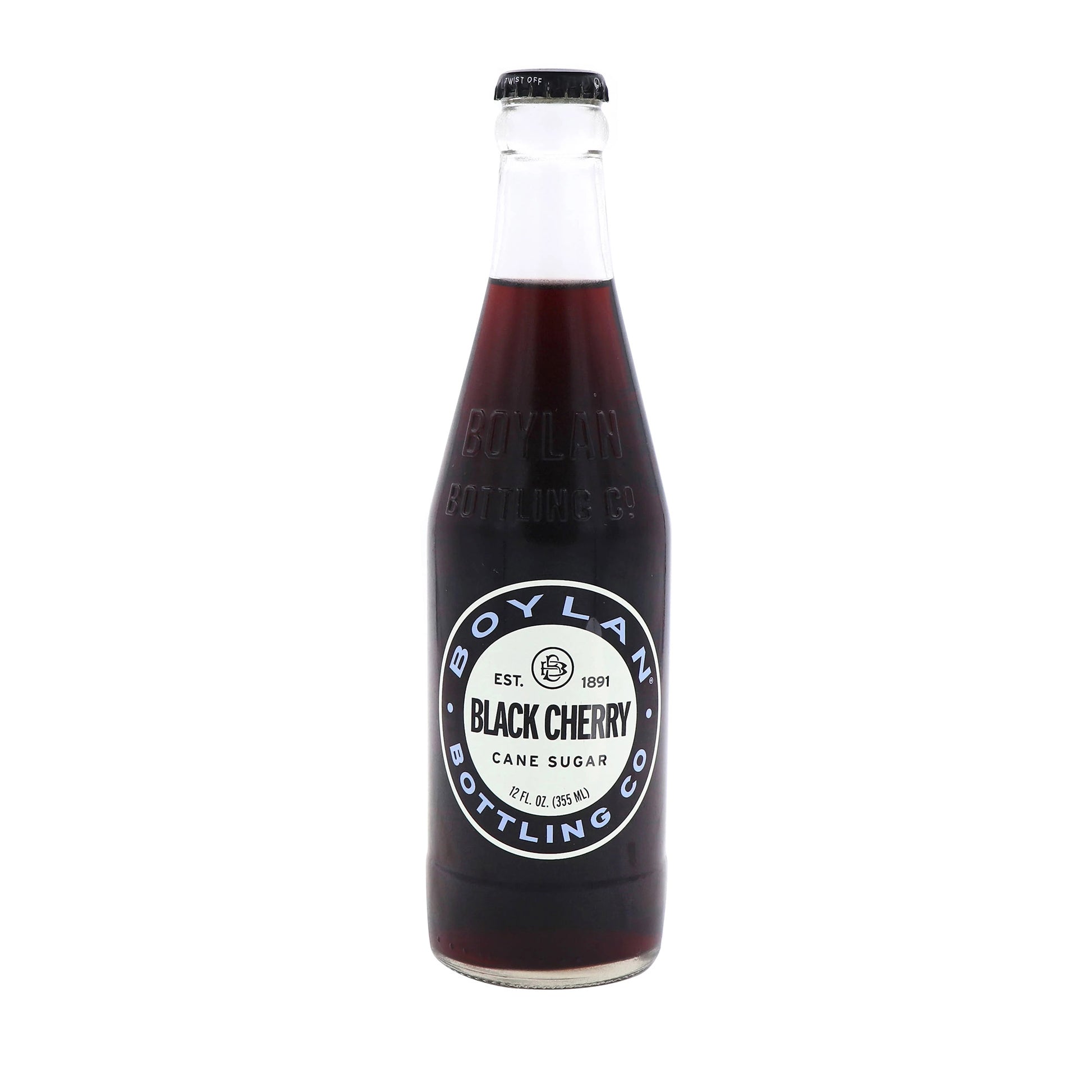 Boylan Black Cherry, 12 Fl oz, 12ct Bottles