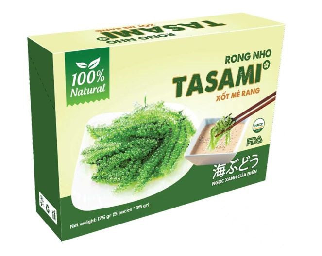 Limited Import - Sea Grapes w/Roasted Sesame Sauce, 35g, 5ct