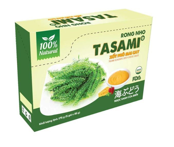 Limited Import - Sea Grapes w/Spicy Cheese Sauce, 35g, 5ct