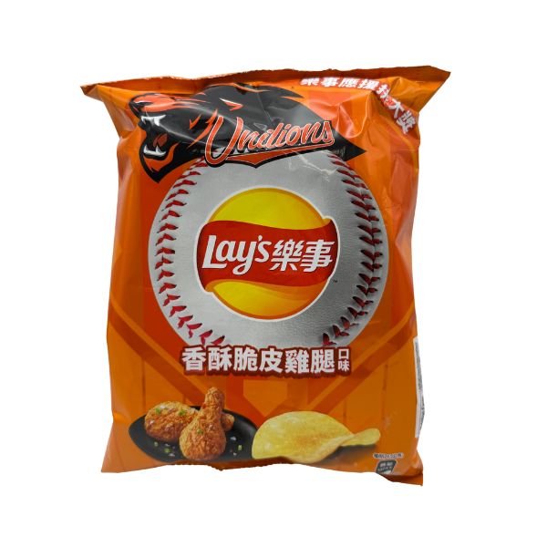 Limited Import - Lay's Chips, Crispy Chicken, 6ct