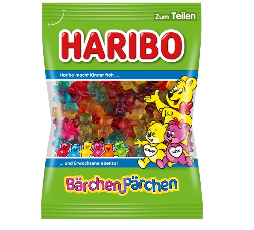 Limited Import - Haribo Baerchen Paerchen 160g 6ct