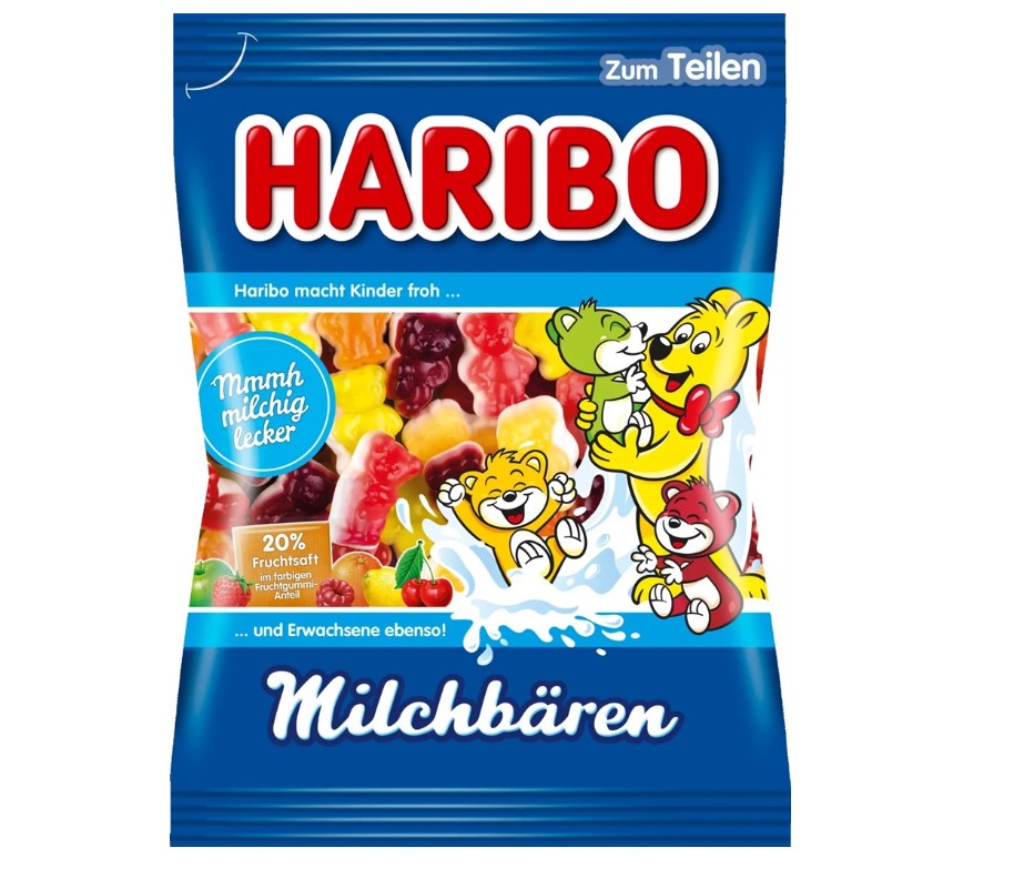 Limited Import - Haribo Milchbaren, 160g, 6ct