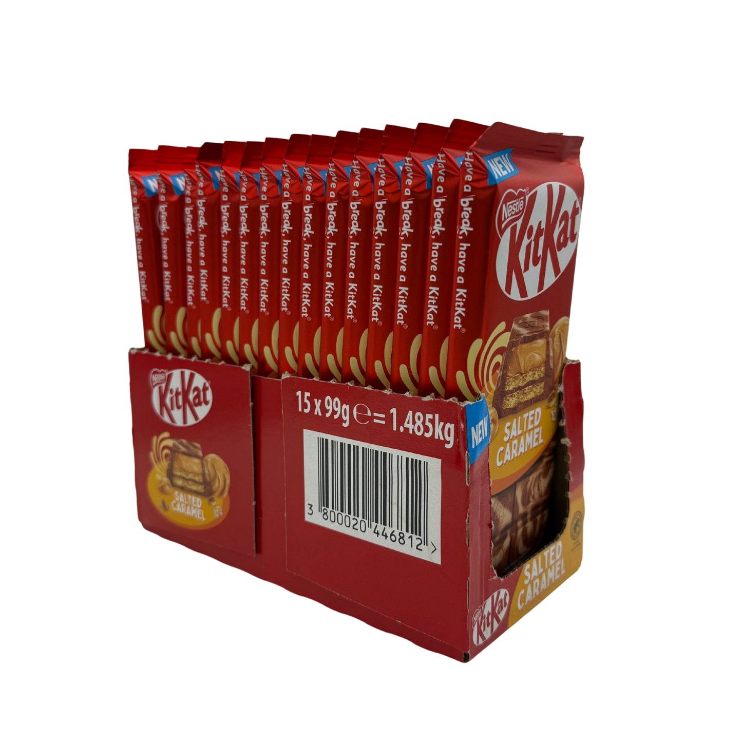 Limited Import UK KitKat Sltd Caramel 99g bar 15ct