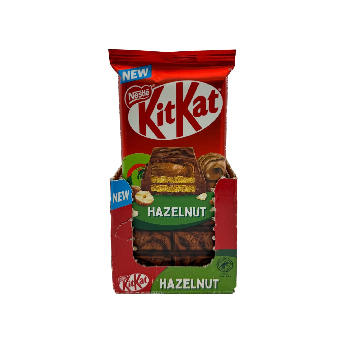 Limited Import UK KitKat Hazelnut 99g Bar 15ct