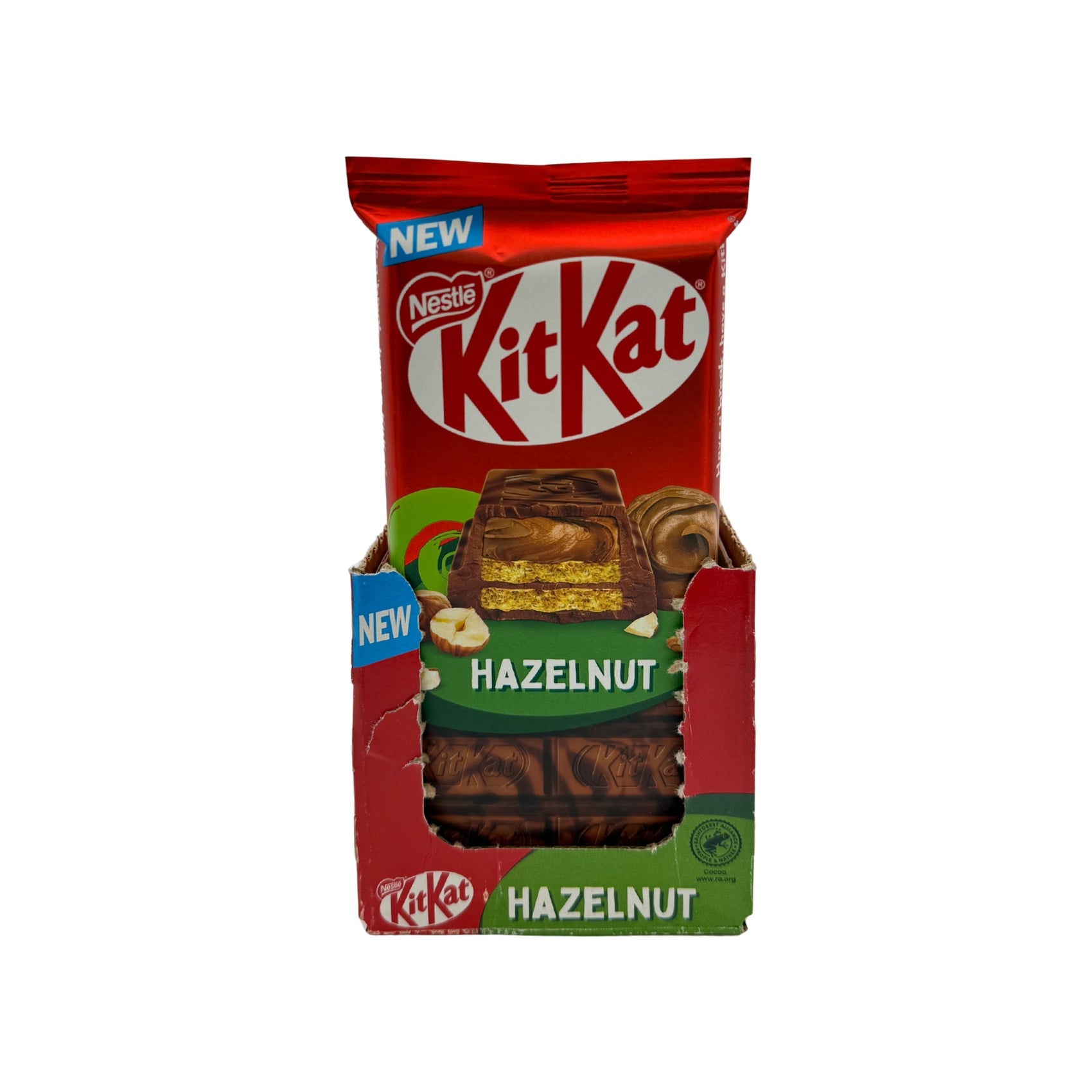Limited Import UK KitKat Hazelnut 99g Bar 15ct
