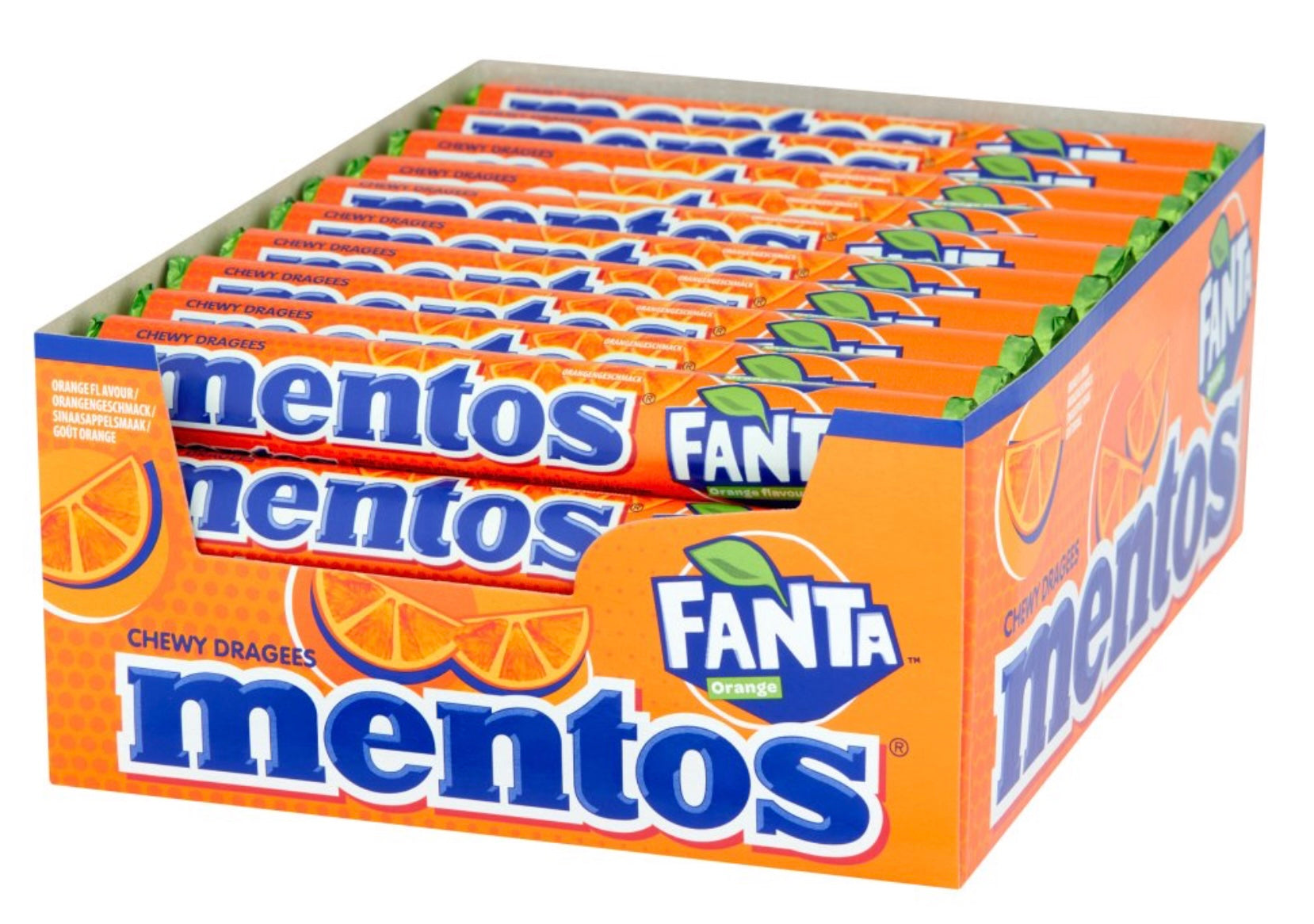 Limited Import Fanta Orange Mentos 40ct
