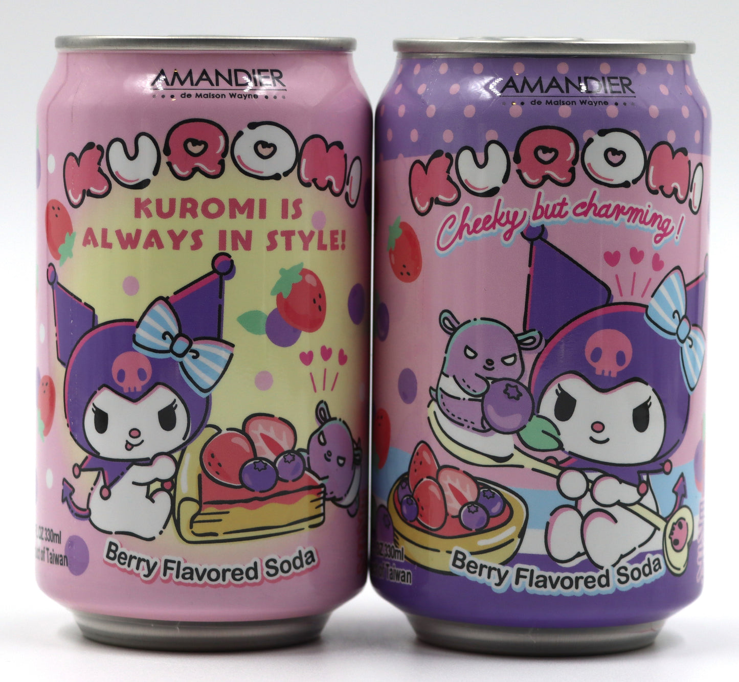 Hello Kitty Berry Flavored Soda, 11.1oz can, 12ct