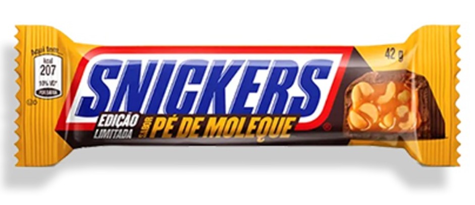 Limited Import - Snickers Pe De Moleque Bar 42g, 20ct