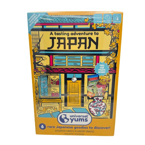 Universal Yums, Japan Tasting Adventure Box, 4ct