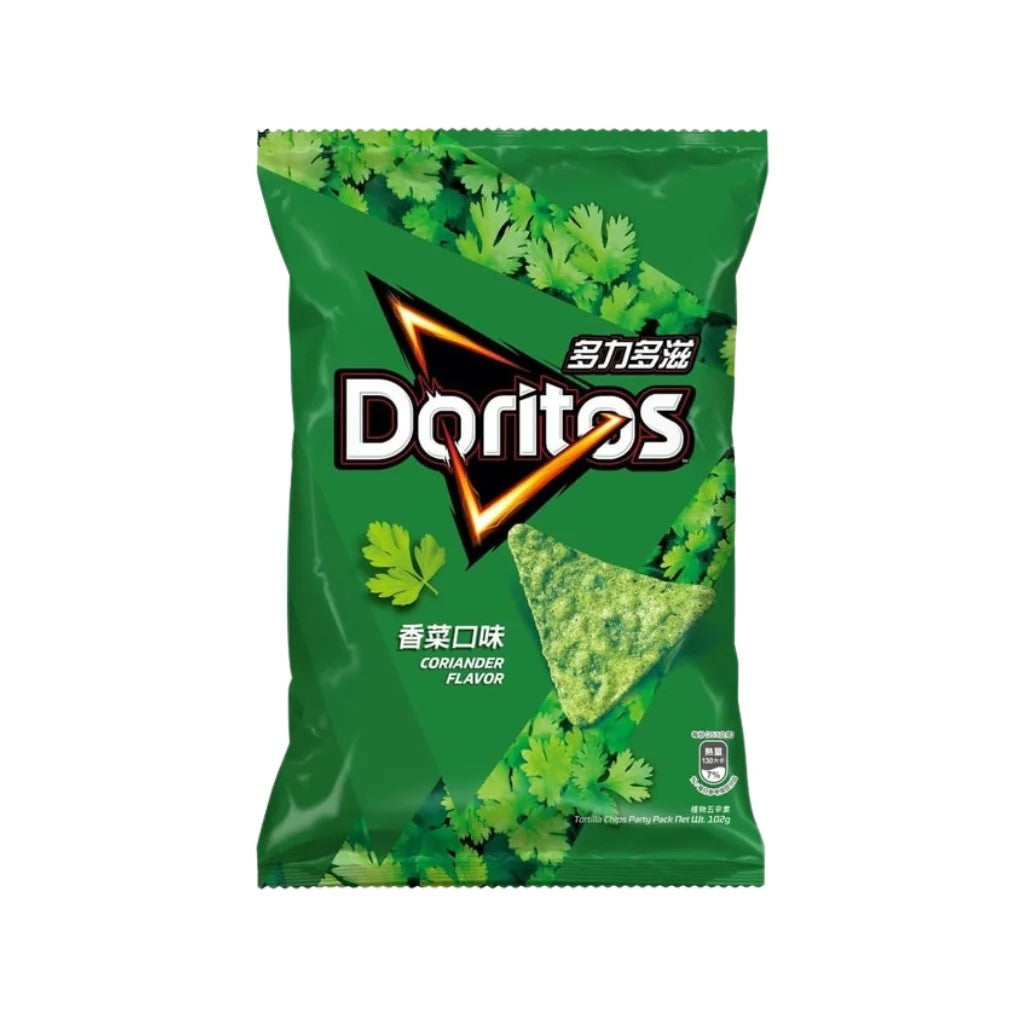 Limited Import - Doritos Coriander Flavor (Taiwan), 68g bag, 12ct