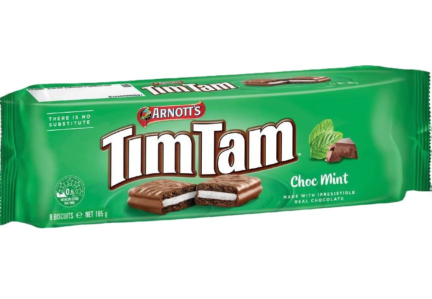 Limited Import - Tim Tam Mint 165g, 24ct