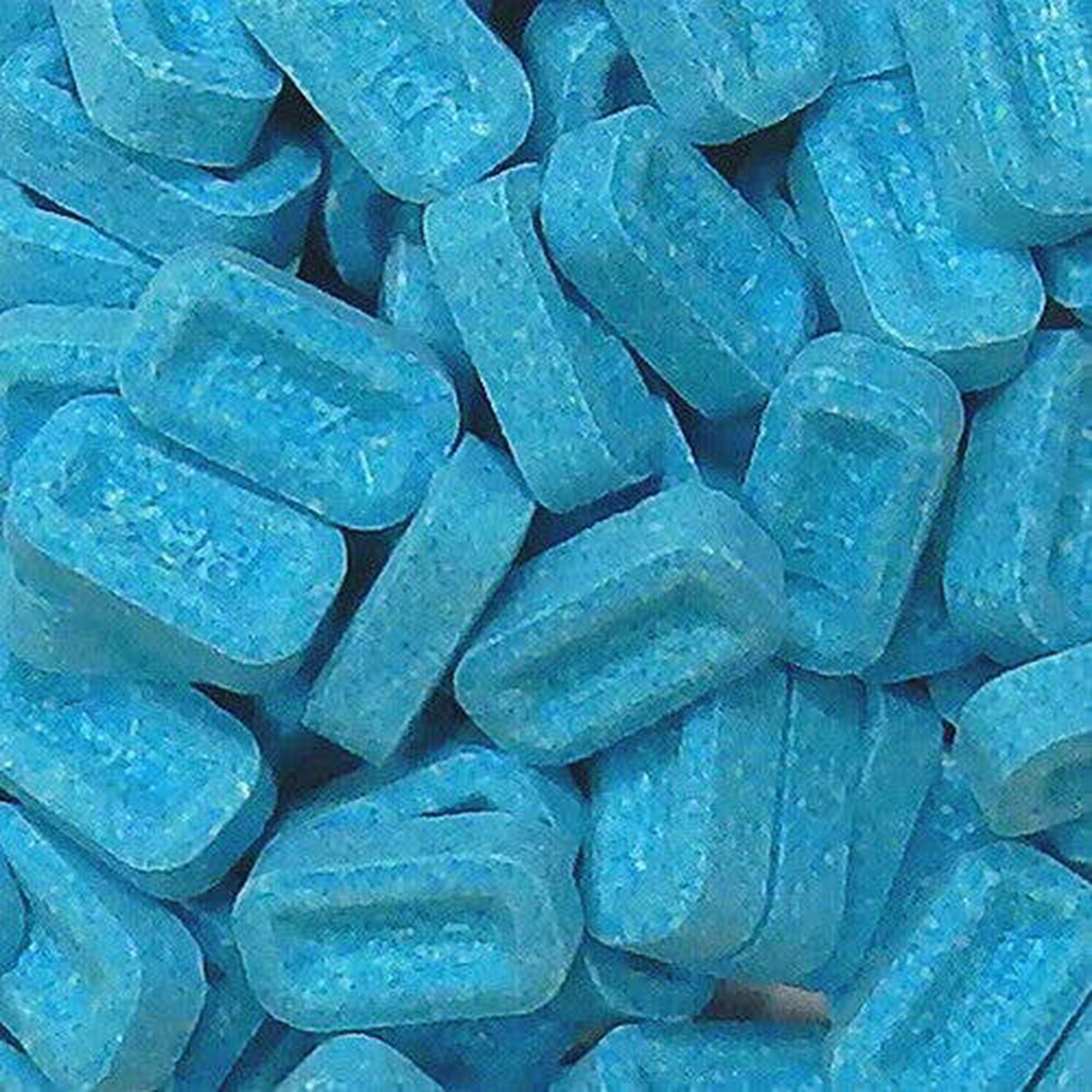 Pez Unwrapped Bulk, Sour Blue Raspberry Flavor, 10lb Bag