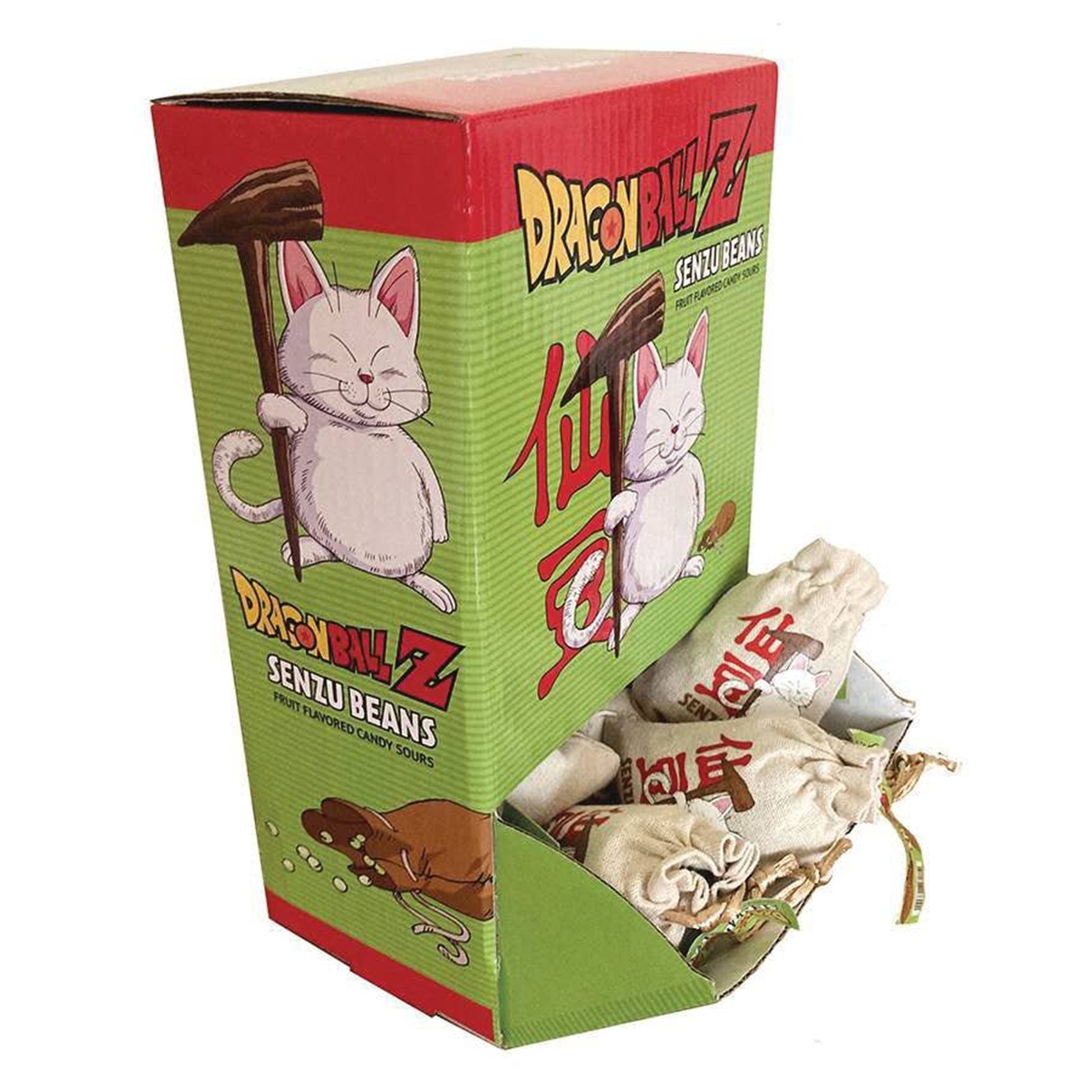 Dragon Ball Z Senzu Beans, Cloth Candy Bags 18ct