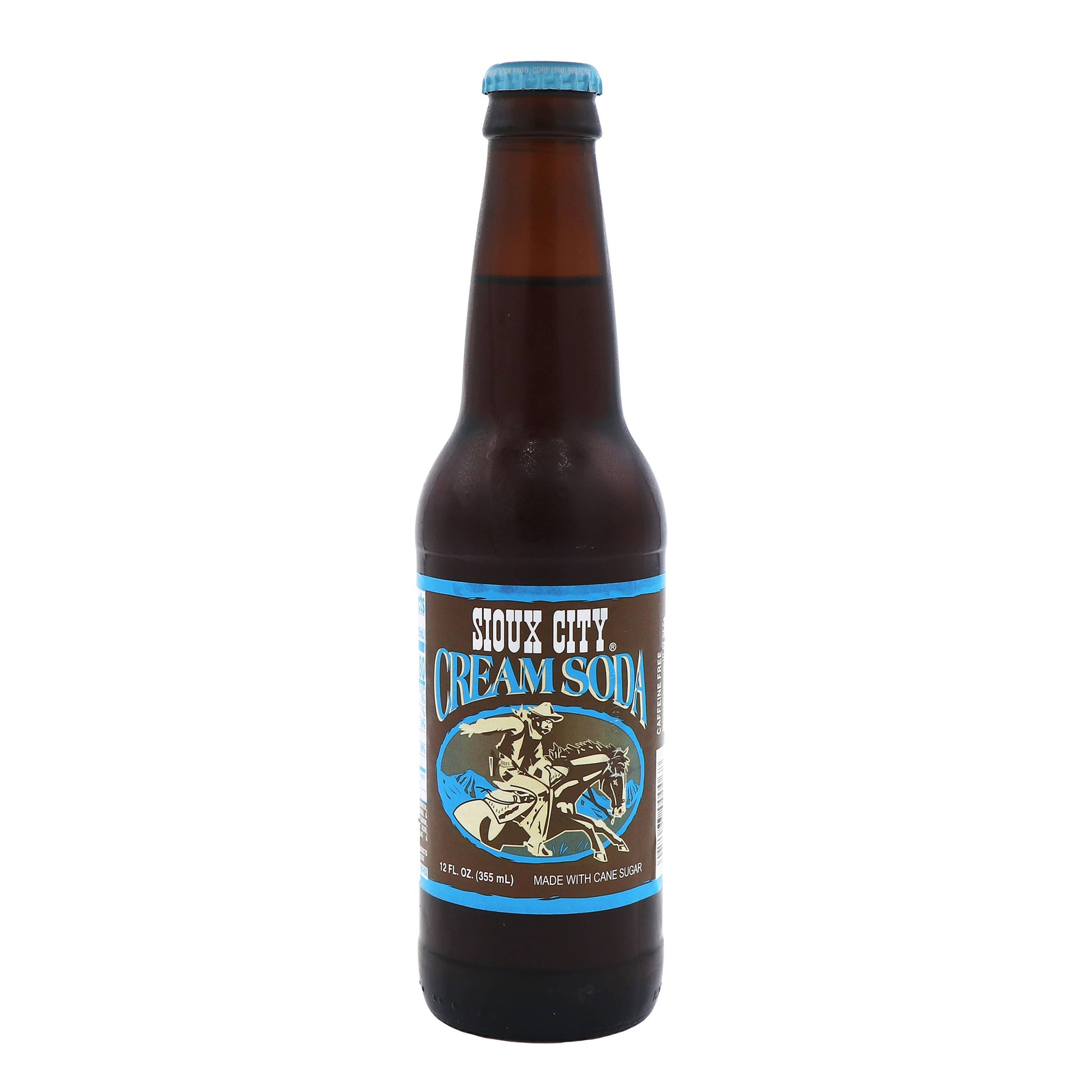 Sioux City Cream Soda, 12oz Glass Bottle 12ct