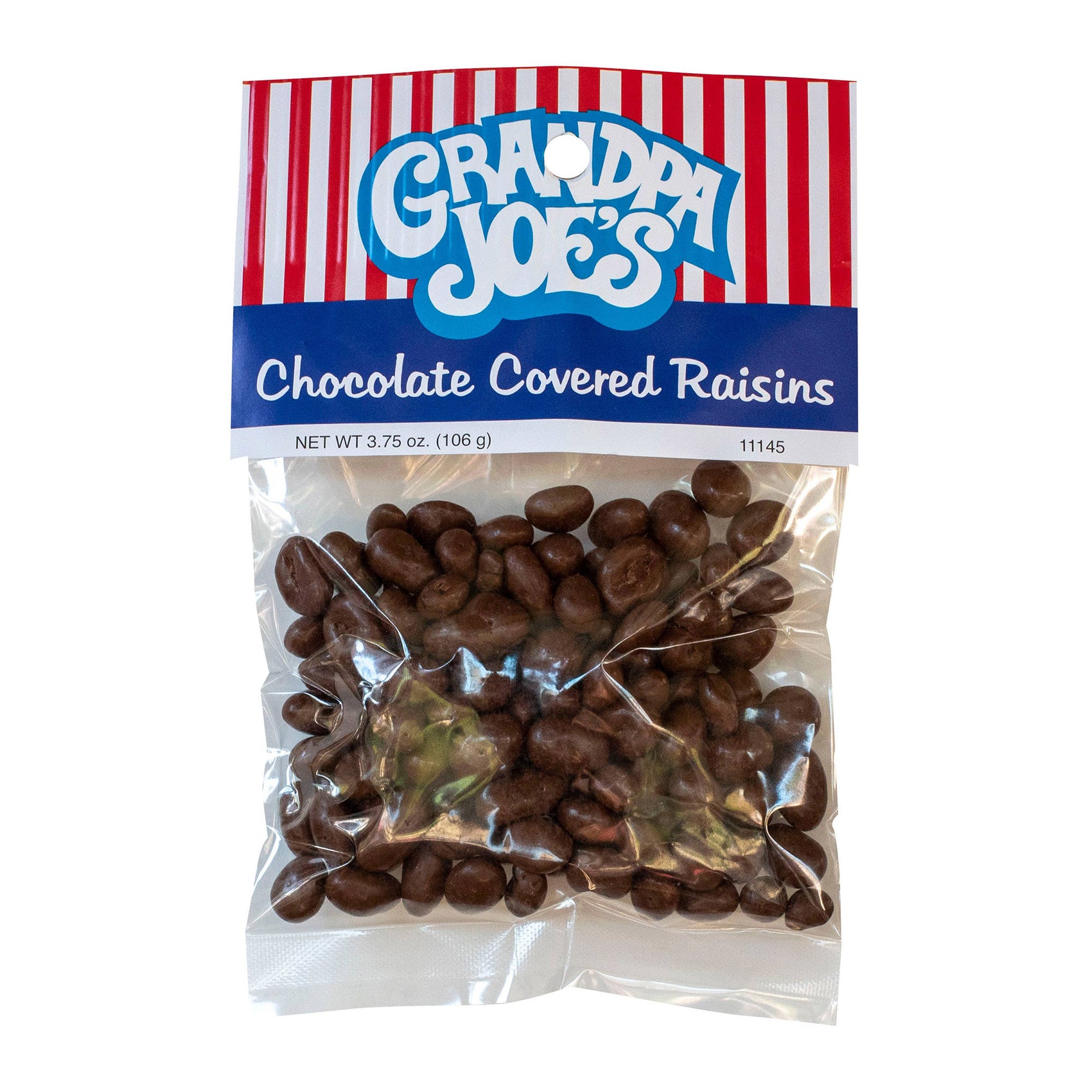 Grandpa Joe's Peg Bags, Chocolate Covered Raisins ,12 Ct