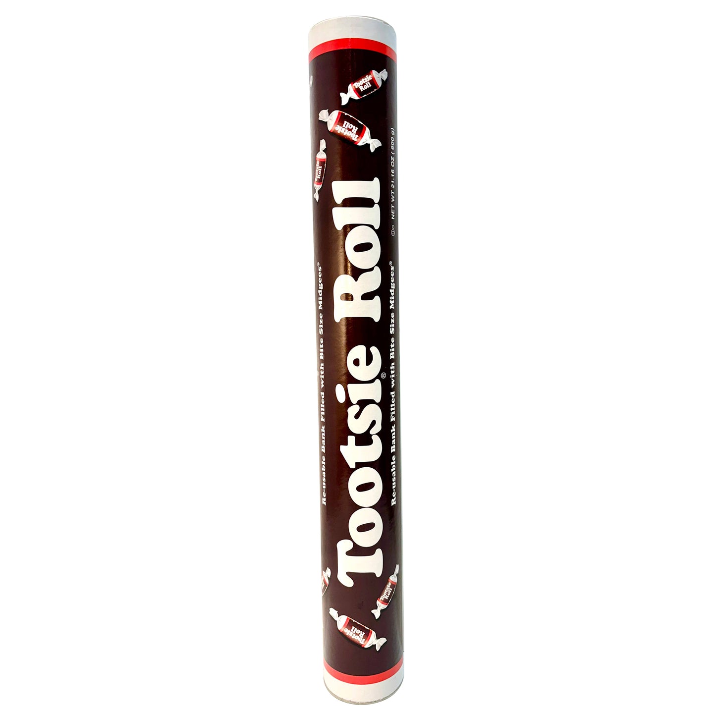 24" Mega Candy Tube, Tootsie Roll, 20.25oz Tube, 6ct