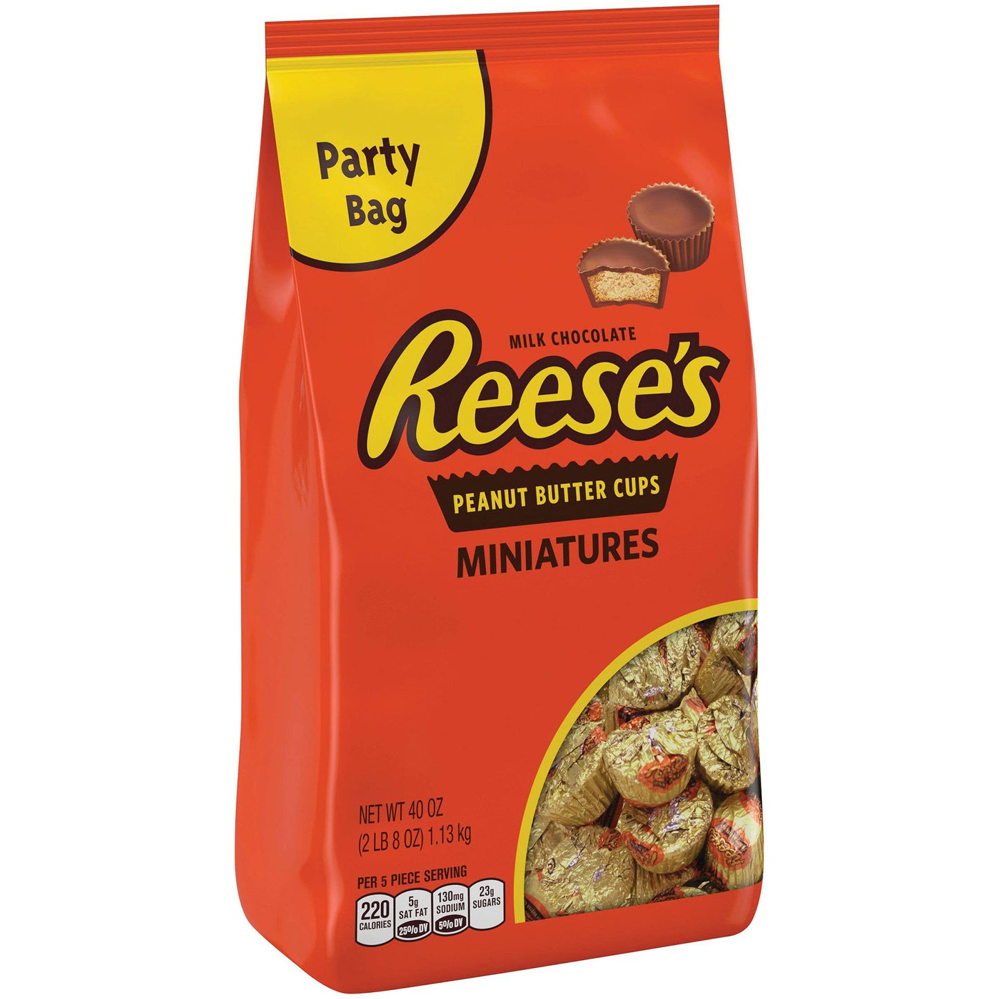 Reese's Miniature Peanut Butter Cups, 35.6oz Bag