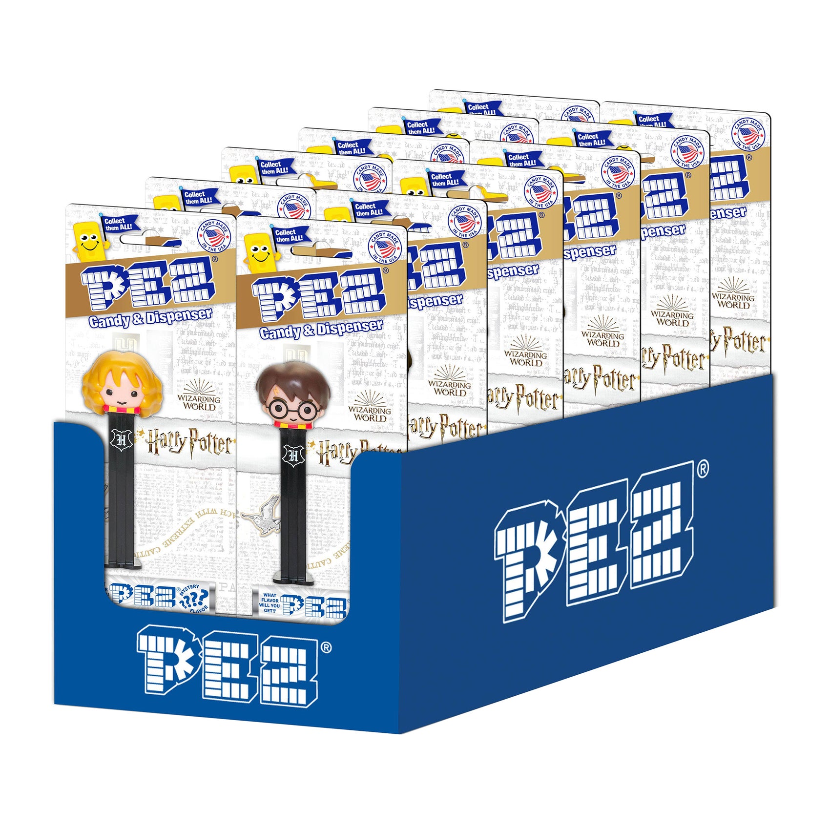 Pez Blister Card - Harry Potter Candy & Dispenser
