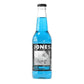 Jones Blue Bubblegum Cane Sugar Soda, 12ct Glass Bottles