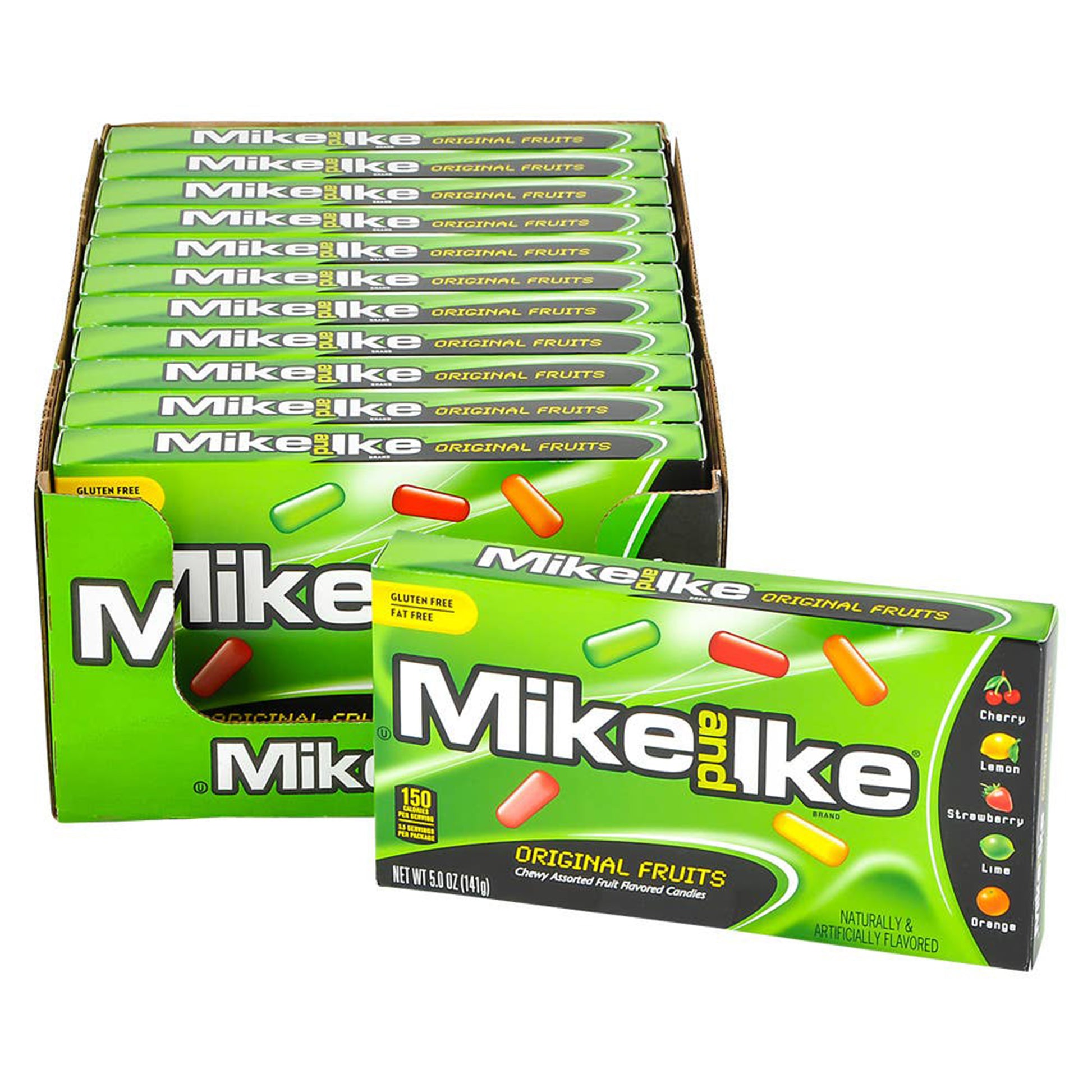 Mike and Ike Theater Box, 4.25oz, 12ct Case