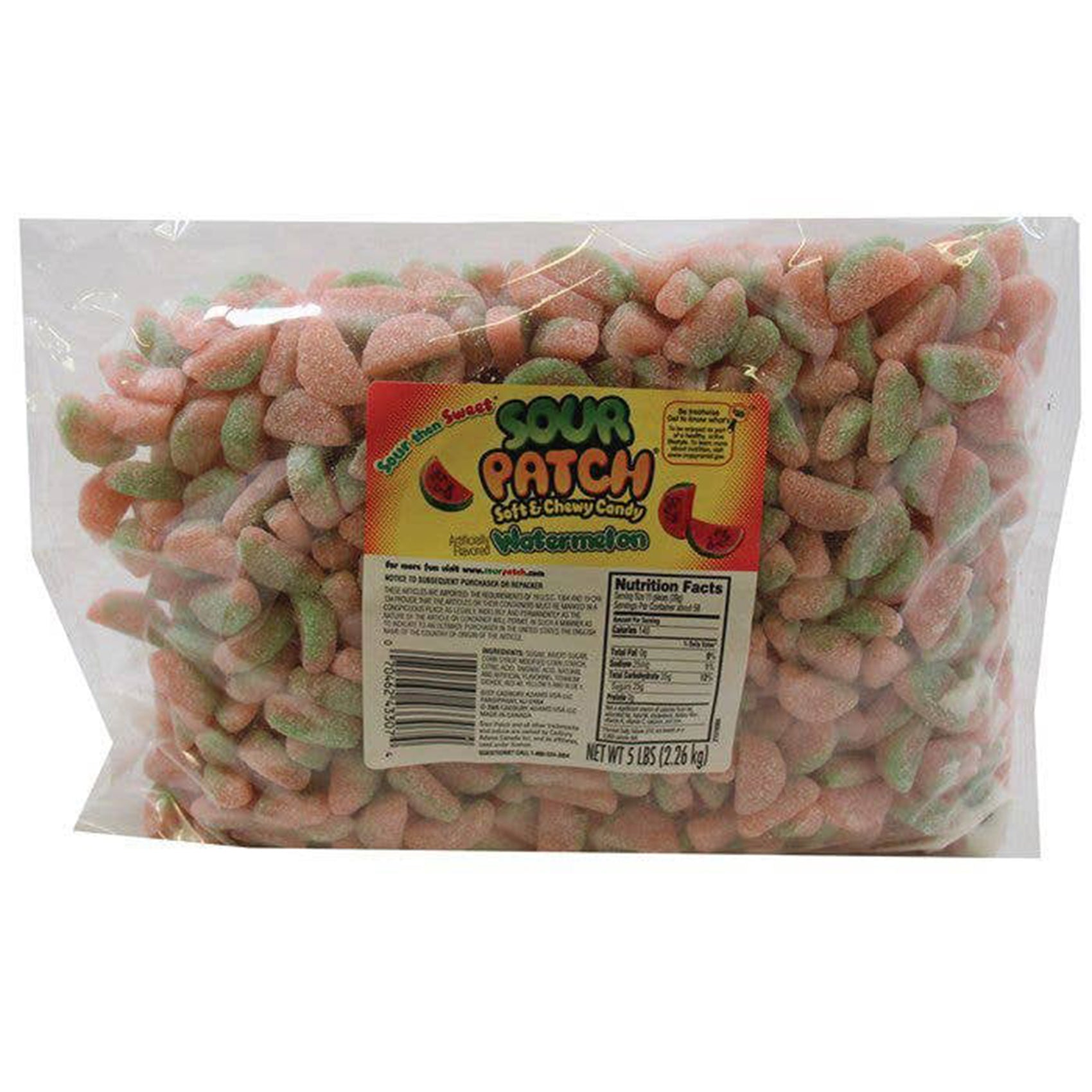 Sour Patch Watermelons, 5lb Bag
