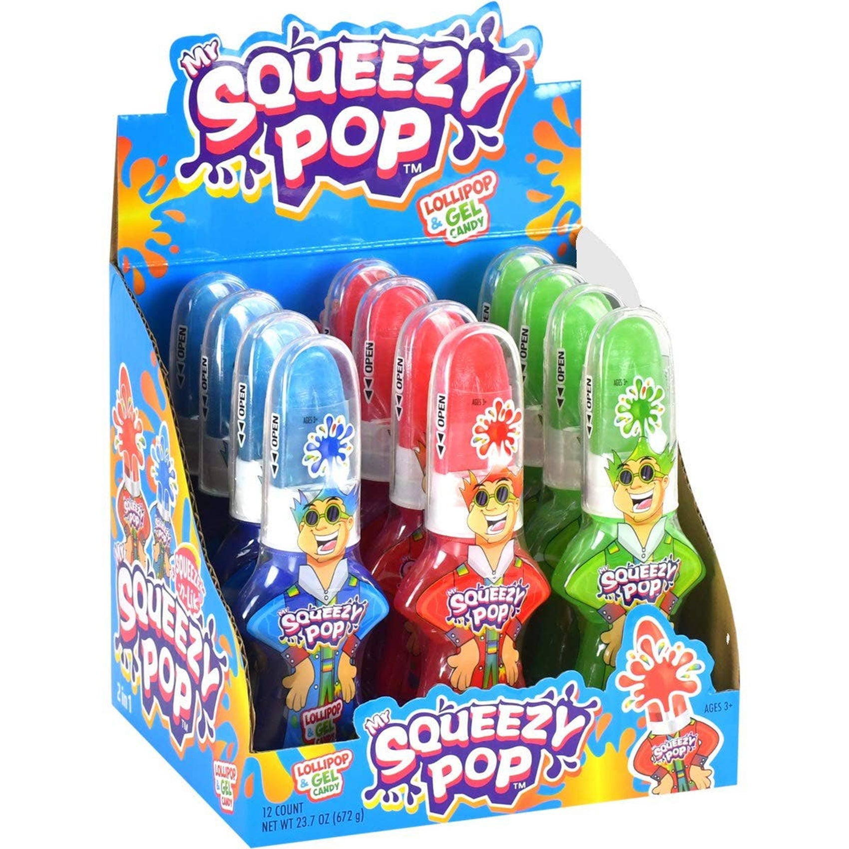KoKo Squeeze Pop, 1.97oz, 12ct Case