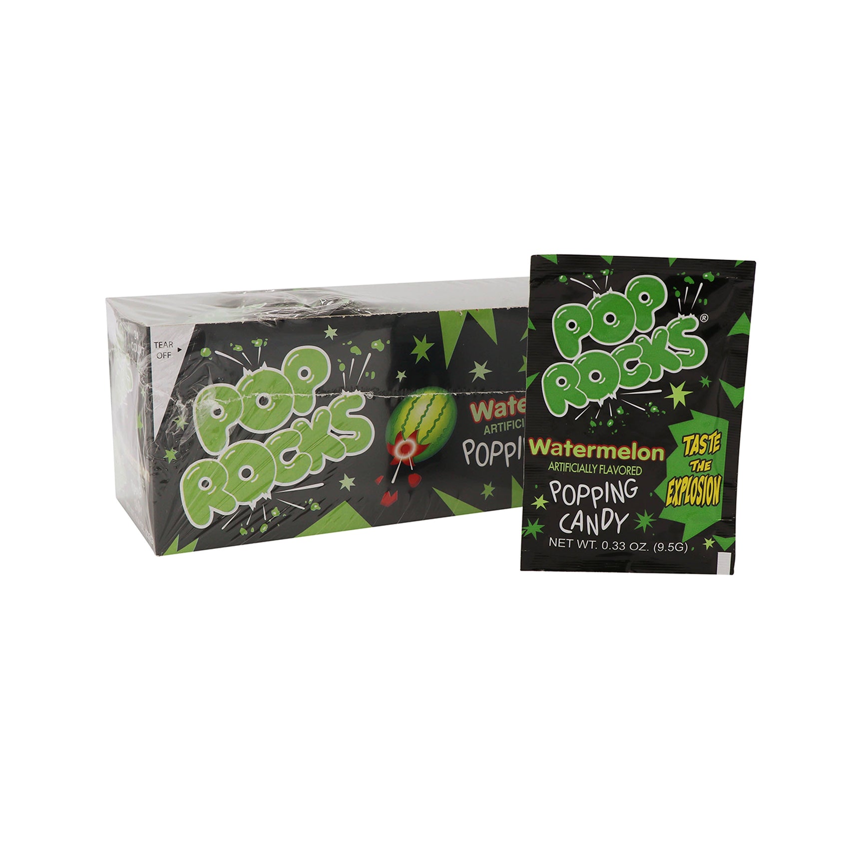 Pop Rocks, Watermelon, 0.33oz, 24Ct Case
