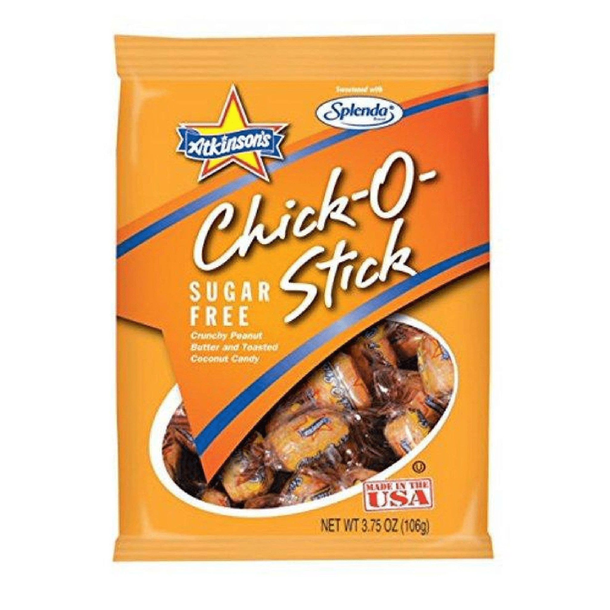 Sugar Free Chick O Stick, 3.75oz, 12ct Case