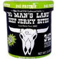 No Man's Land Beef Jerky Bites, Fajita Lime 2oz, 6ct Display