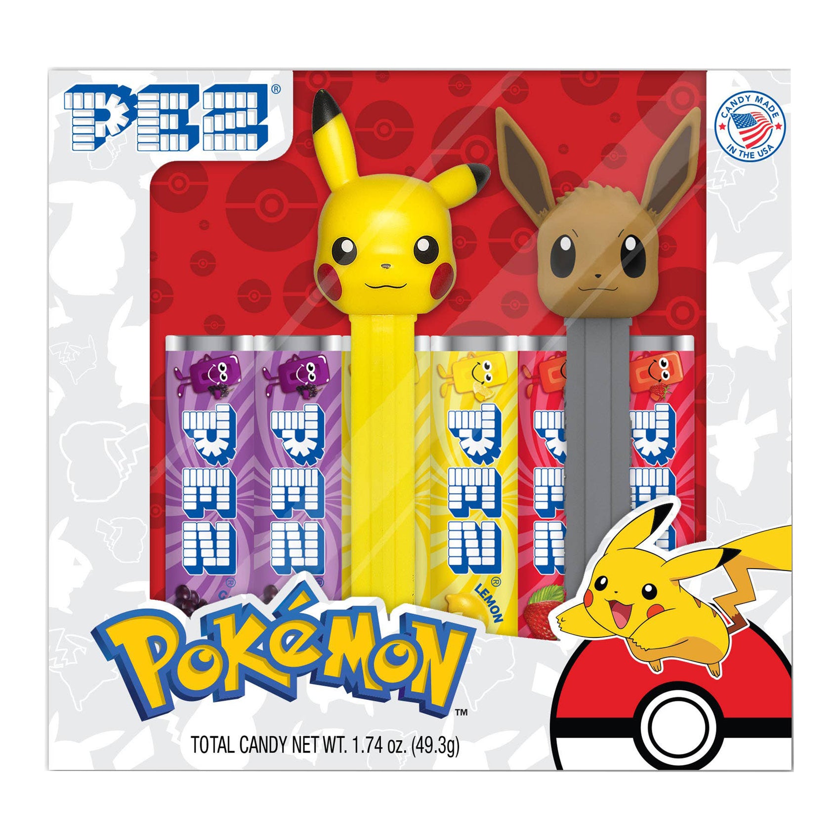 Pez Box Twin Set, Pokemon,12ct