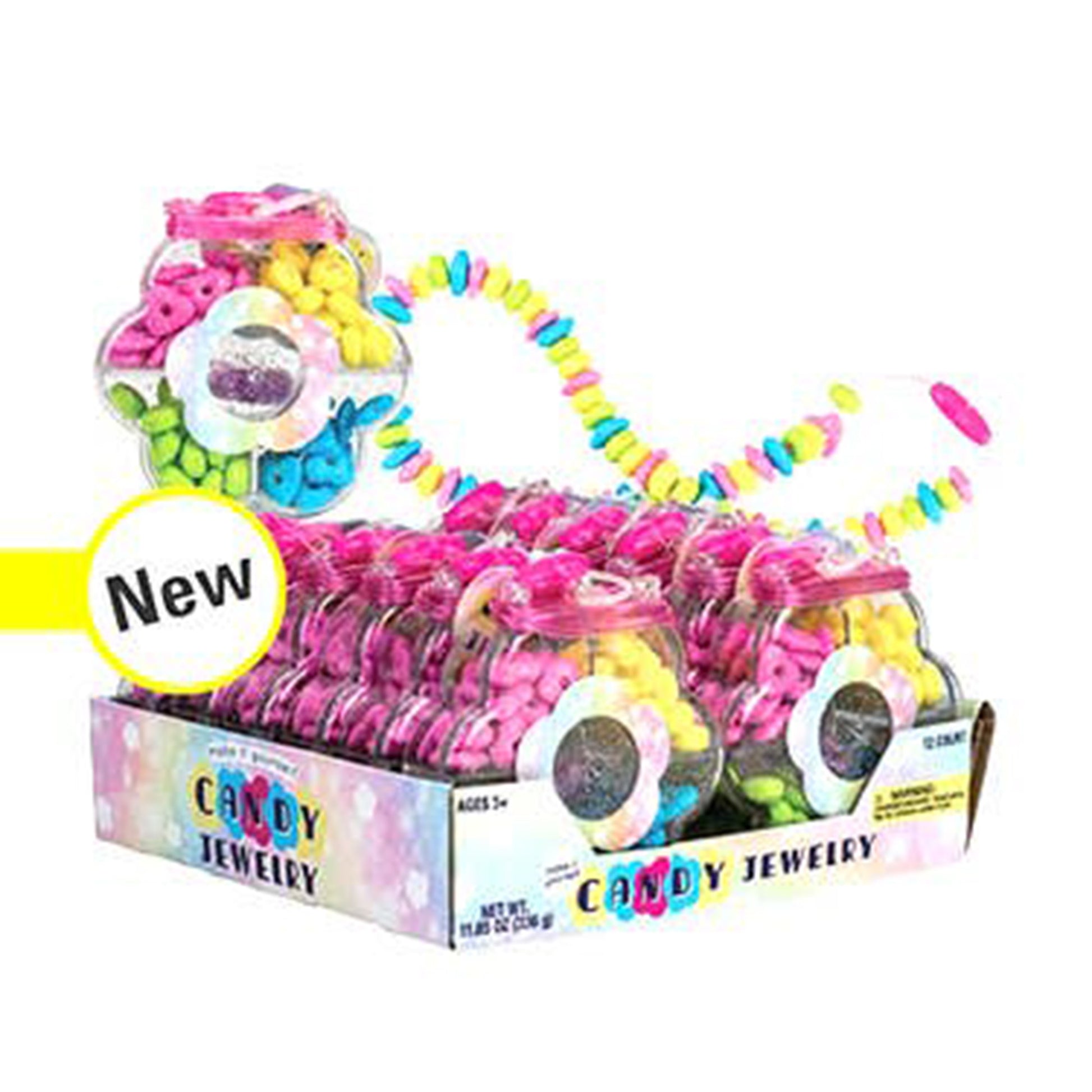 Candy Necklace, Make it Yourself Candy Jewelry, 12ct Case