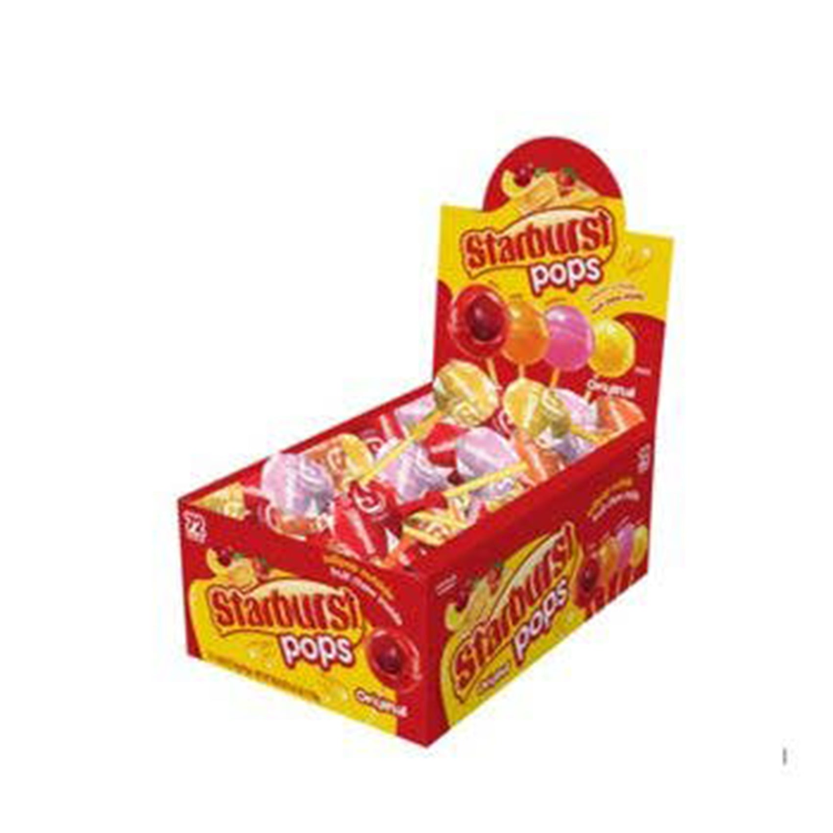 Starburst Lollipops, .85oz, 72ct Case