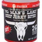 No Man's Land Beef Jerky Bites, Hot 2oz, 6ct Display