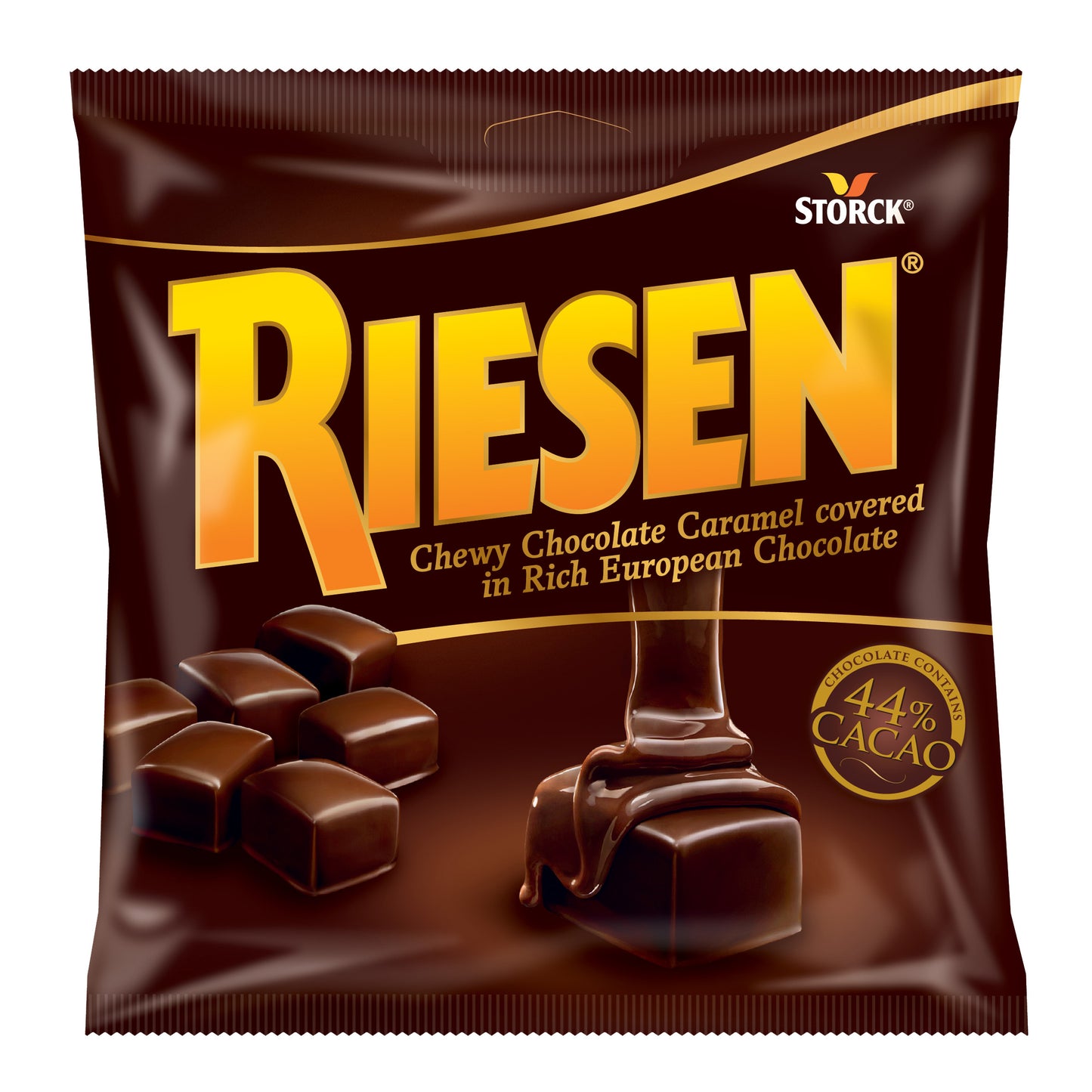 Riesen, Chewy Chocolate Caramel 2.65oz, 12ct
