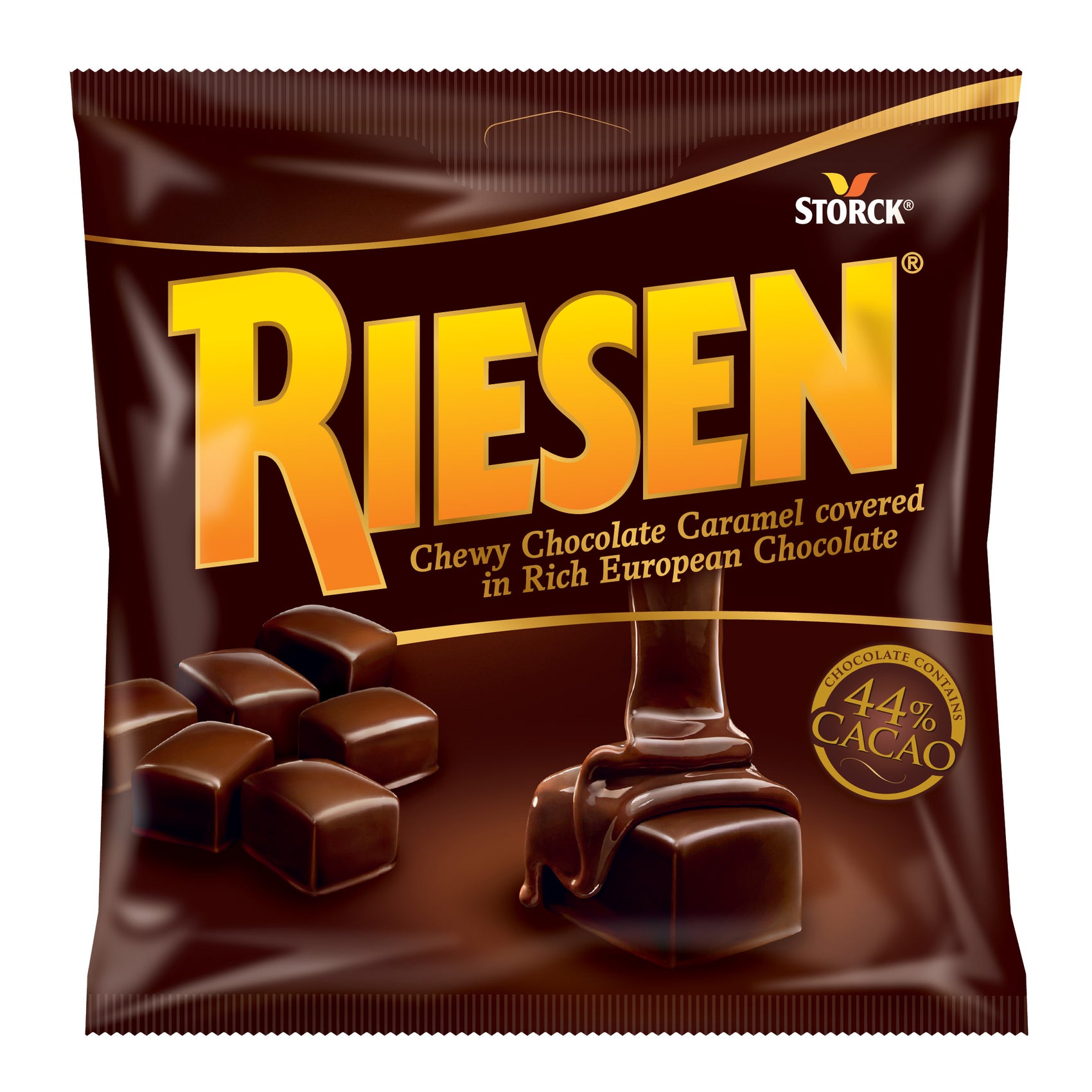 Riesen, Chewy Chocolate Caramel 2.65oz, 12ct