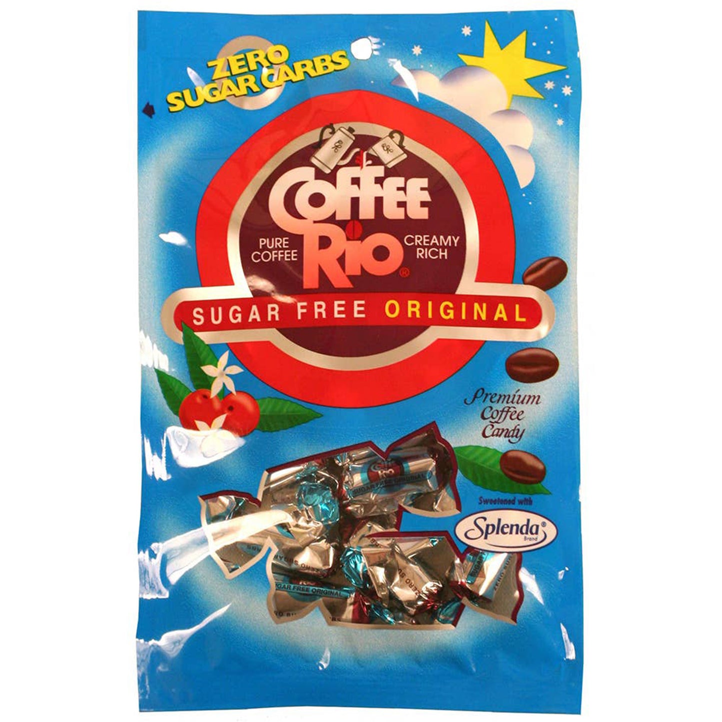 Sugar Free Coffee Rio, Original, 3oz Peg Bag, 12ct