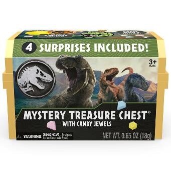 Jurassic Mystery Treasure Chest, 8ct