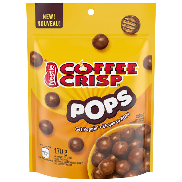 Limited Import Nestle Coffee Crisp POPS 170g 12ct