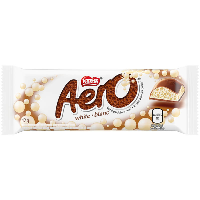 Limited Import - Nestle AERO White, 42g, 24ct