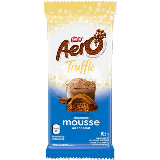 Limited Import Nestle AERO Truffle Chc Mousse 15ct