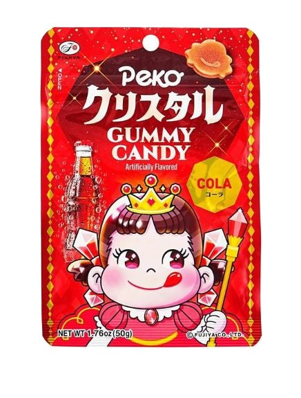 Limited Import - Peko Gummy Candy Cola 1.76oz 10ct