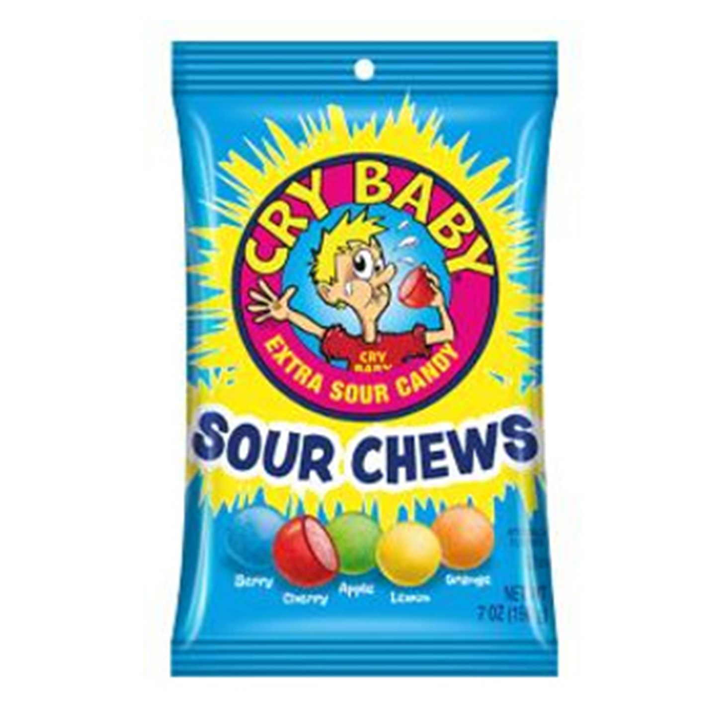 Cry Baby Sour Chews, 7oz, 8ct