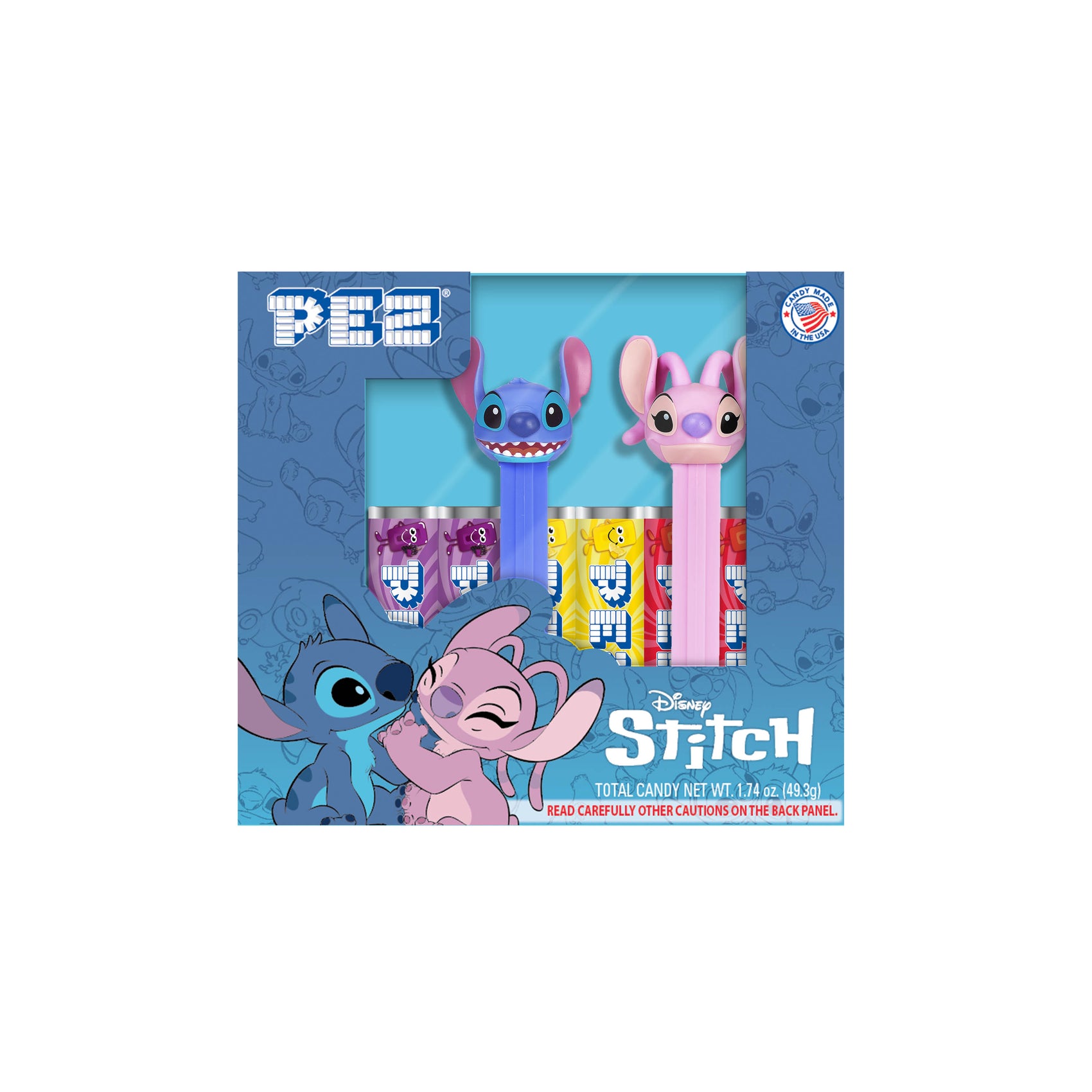 Pez Box Twin Pack, Disney Stitch 12ct