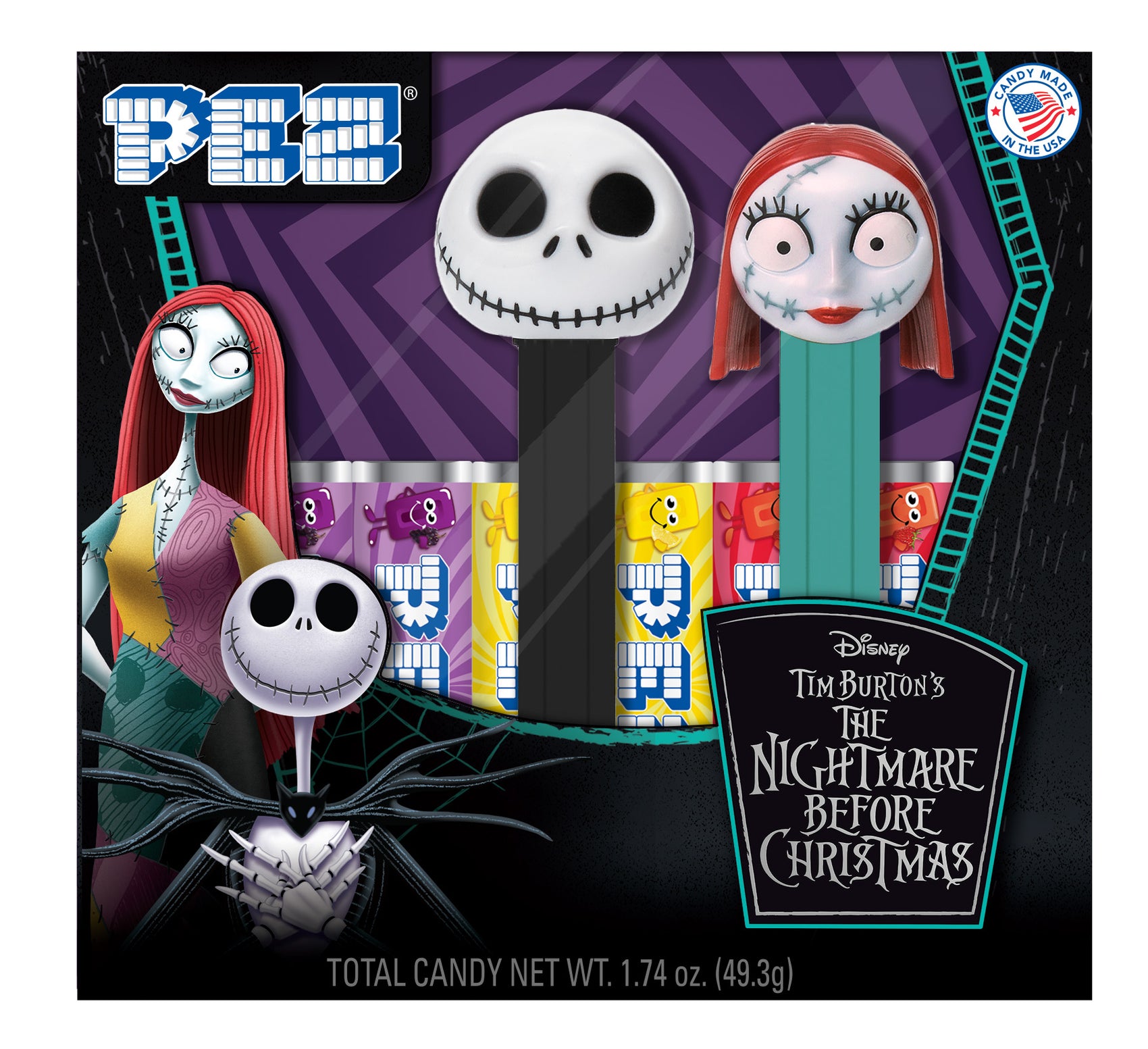 Pez Box Twin Pack Nightmare B4 Christmas 12ct