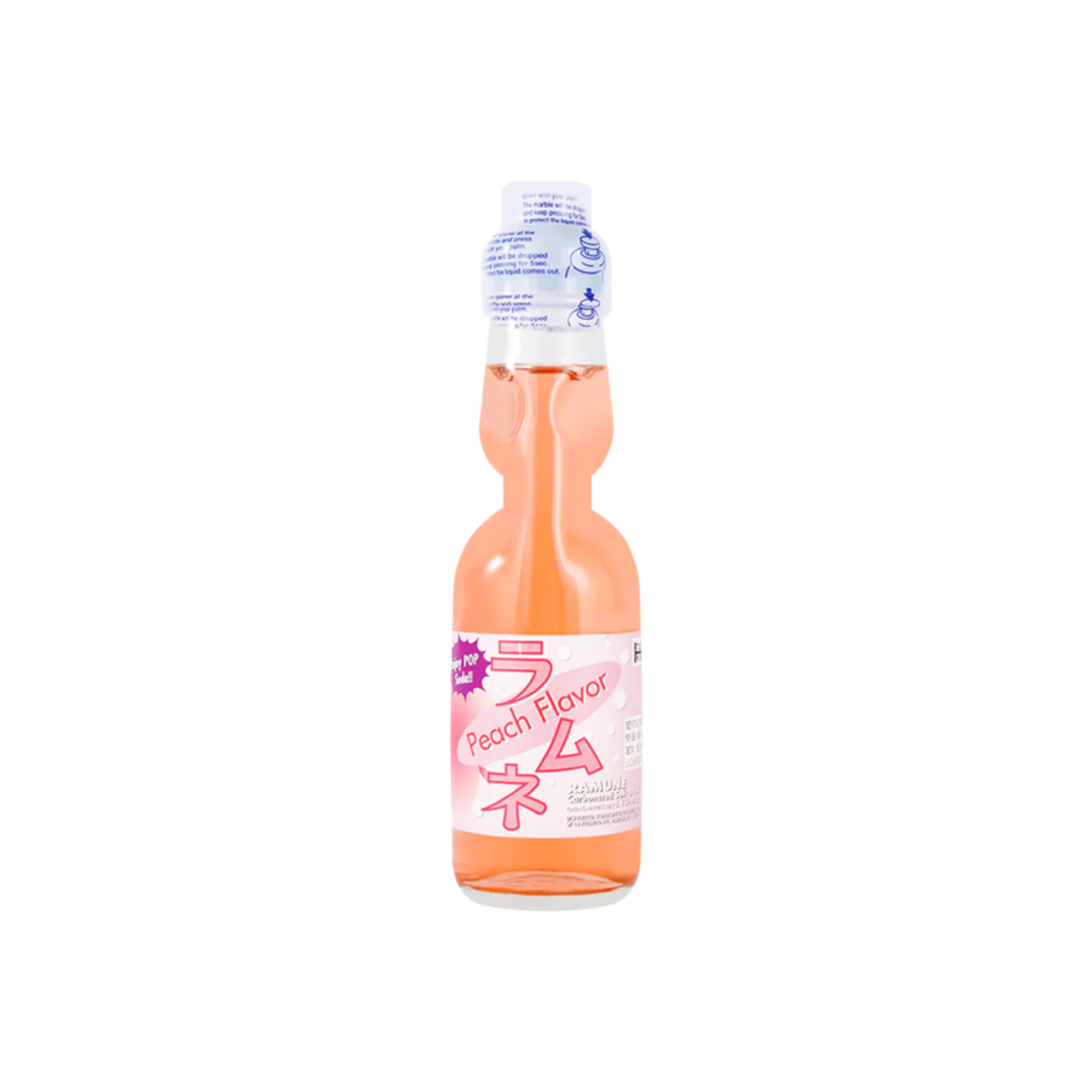 Ramune Peach Flavor, 30ct